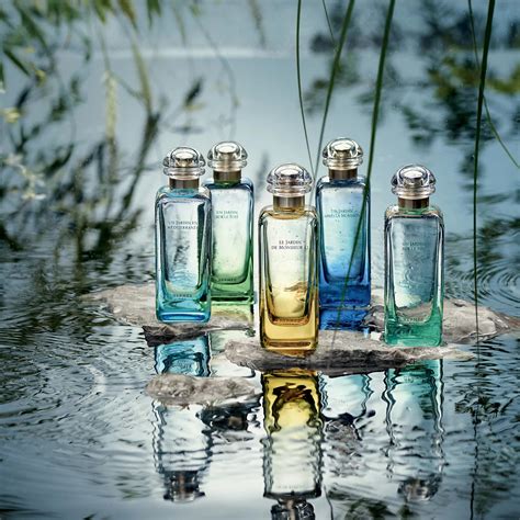 hermes parfum un jardin sur la lagune|Hermes un jardin collection.